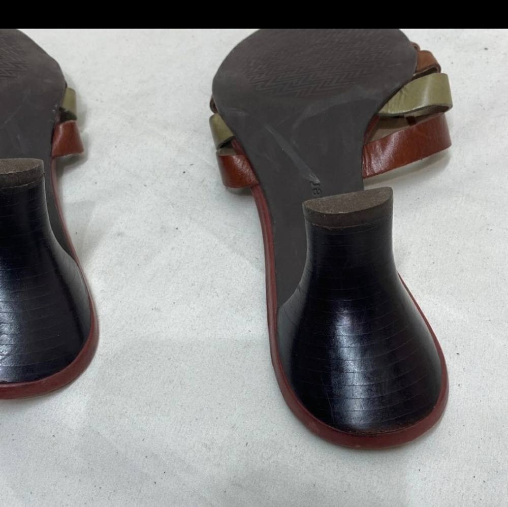 Naturalizer Multicolored Leather Mules  Size 9M EUC - Picture 4 of 7